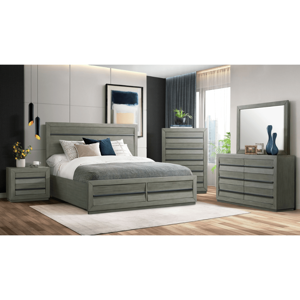 Nashville Grey Bed