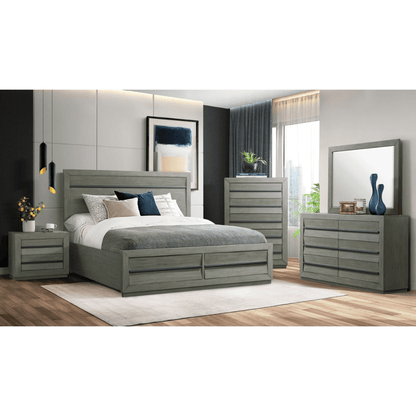 Nashville Grey Bed