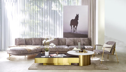 Nero Maquina Elegance Side 
Table