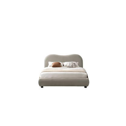 Newcastle Brown Upholstered Bed