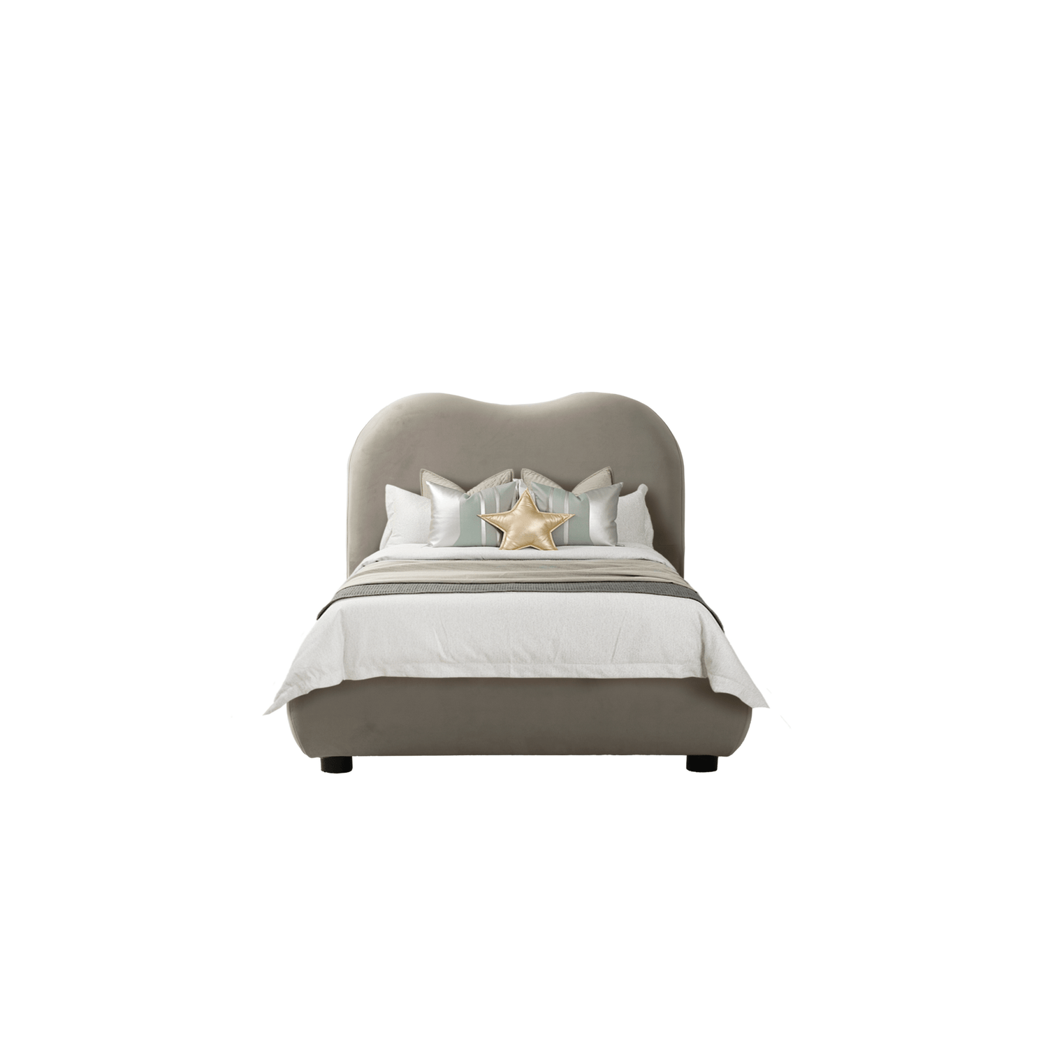 Newcastle Brown Upholstered Bed