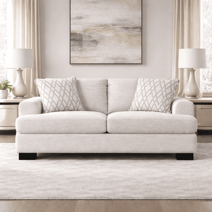 Olaf Beige Loveseat