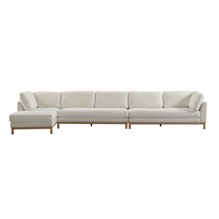 Ollari Beige Sectional LC+Armless+RAF