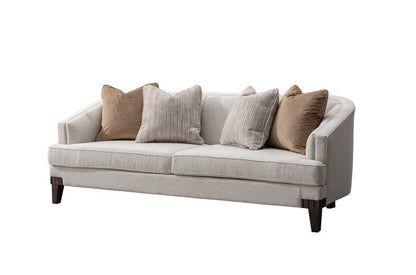 Opaline  White Velevt sofa
