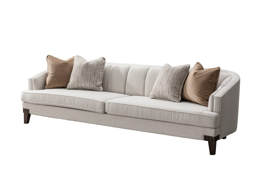 Opaline  White Velevt XXL sofa