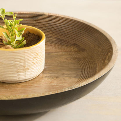 Orbis Round Shallow Bowl Large