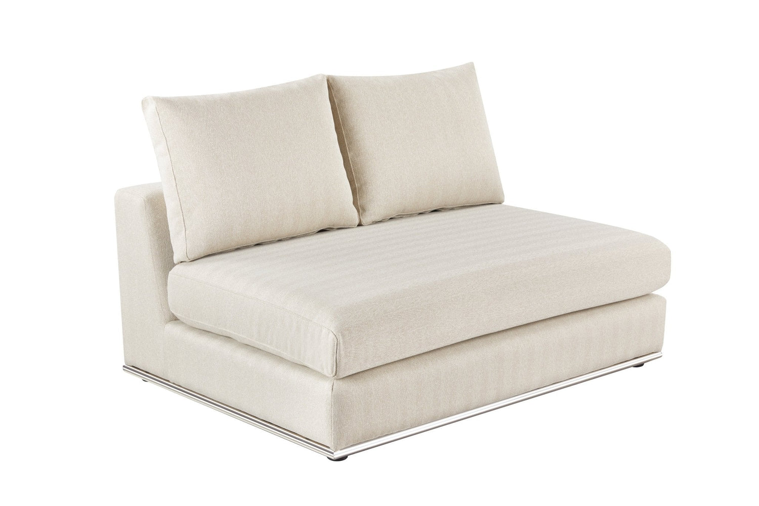 Paris Beige Armless Chair (129CM)