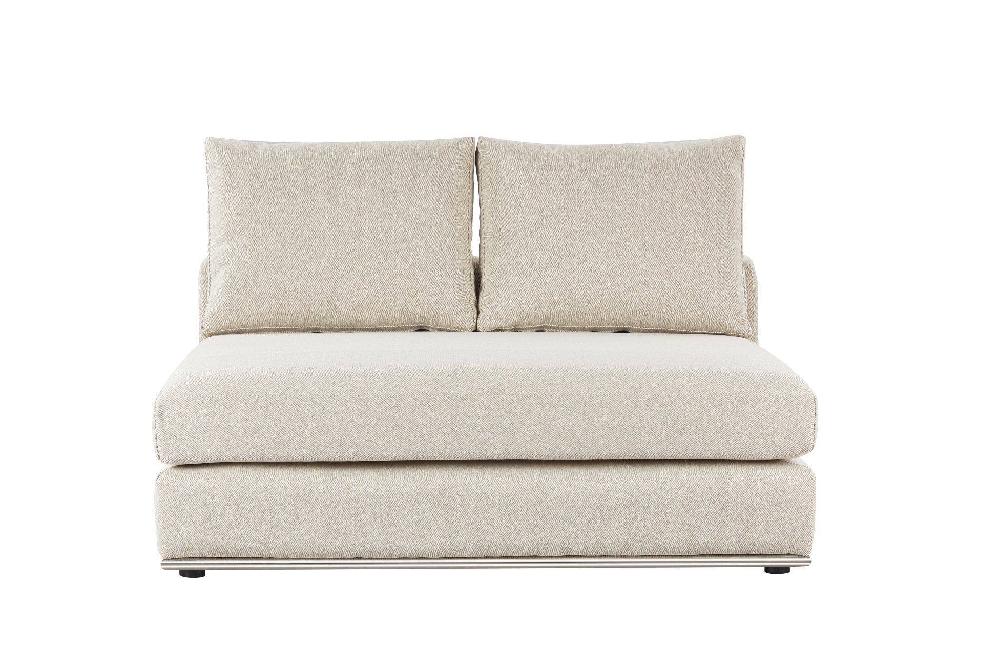 Paris Beige Armless Chair (129CM)