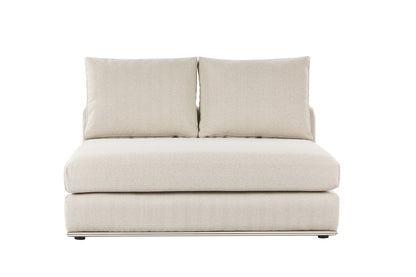 Paris Beige Armless Chair (129CM)