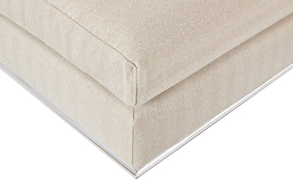 Paris Beige Armless Chair (129CM)