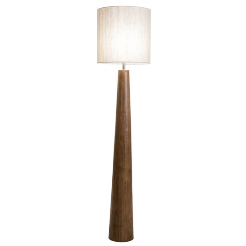 PARIS Dark Wooden Floor Lamp