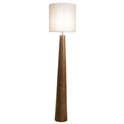 PARIS Dark Wooden Floor Lamp