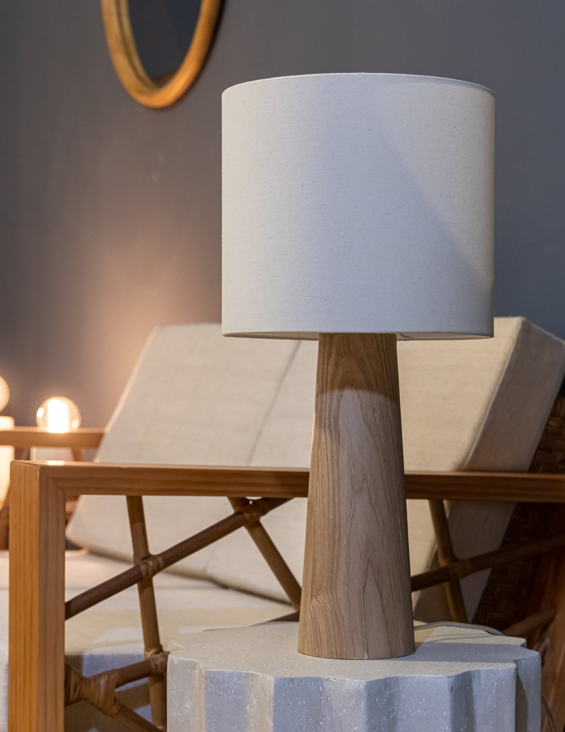 PARIS Light Wooden Table Lamp