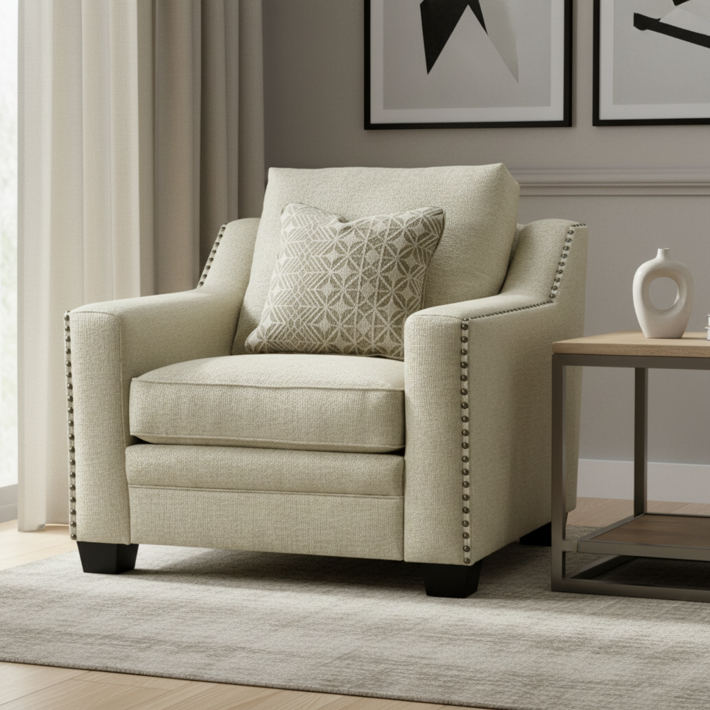 Pascal Beige Chair