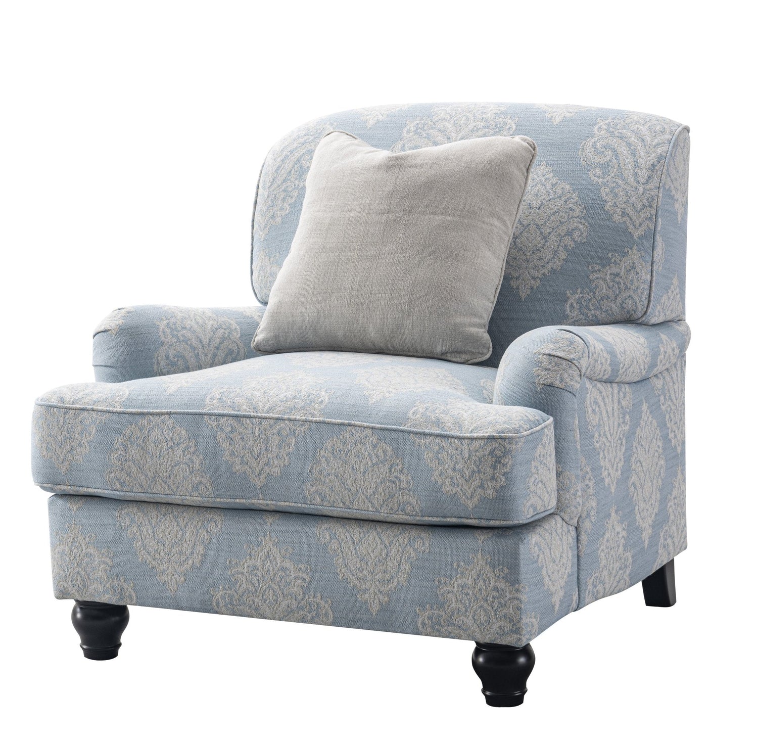 Pastel Pattern Accent Chair