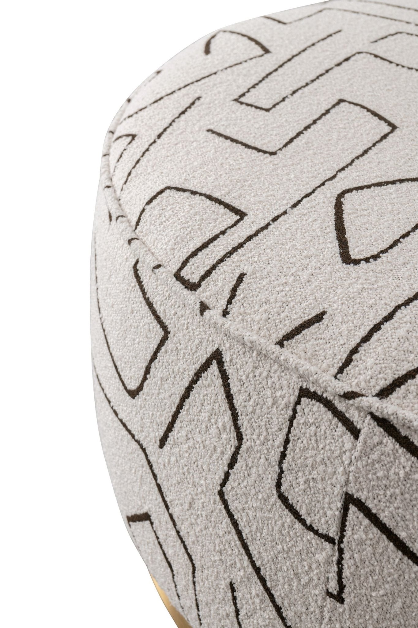 Linen Ottoman W91xH36cm