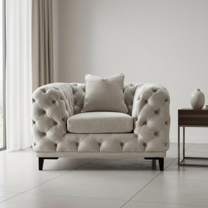 Plain Tuft Chair