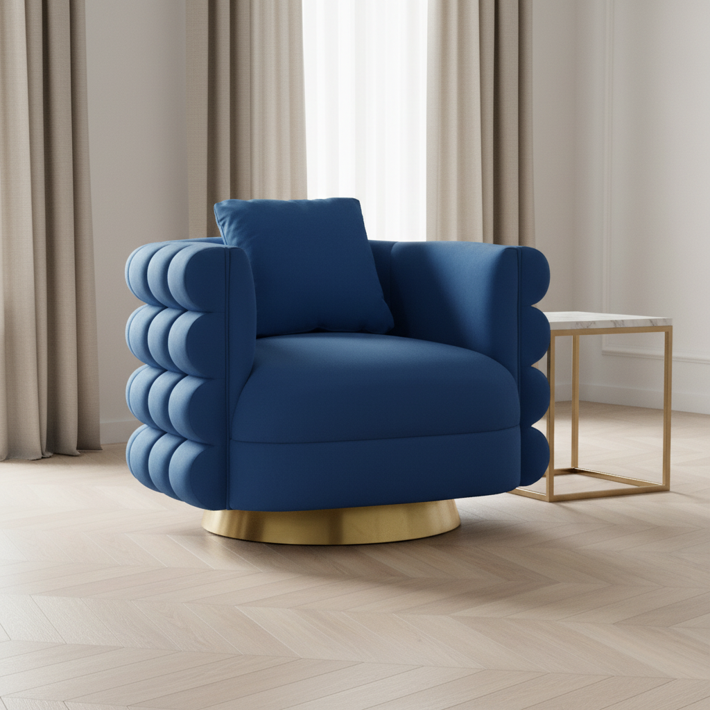 Power Blue Chair