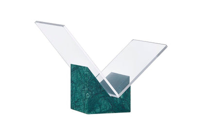 Pristine Book holder with Green marble Base