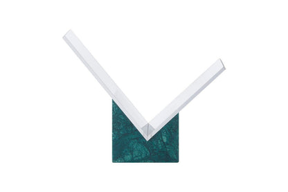Pristine Book holder with Green marble Base