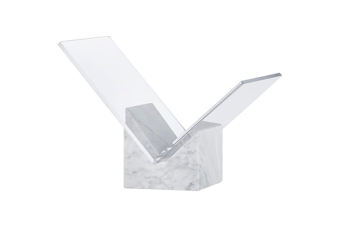 Pristine Book holder with White marble Base