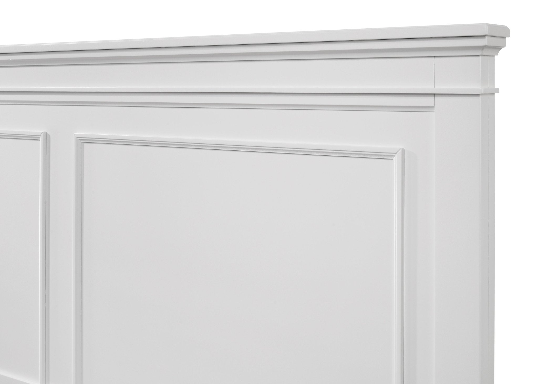 Provence White Wood King bed