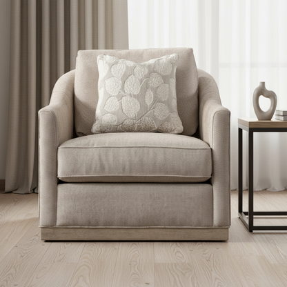 Rahaf Light Beige Chair