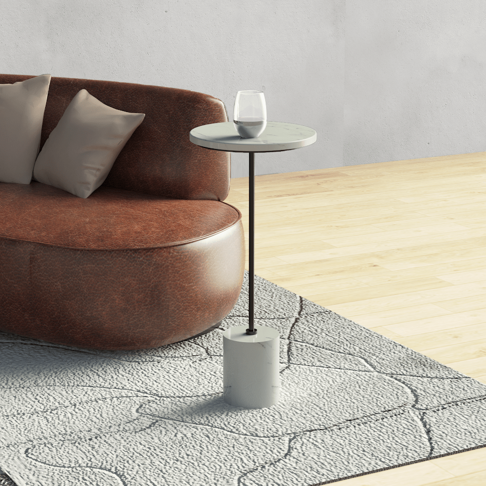 Raman MARBLE SIDE TABLE