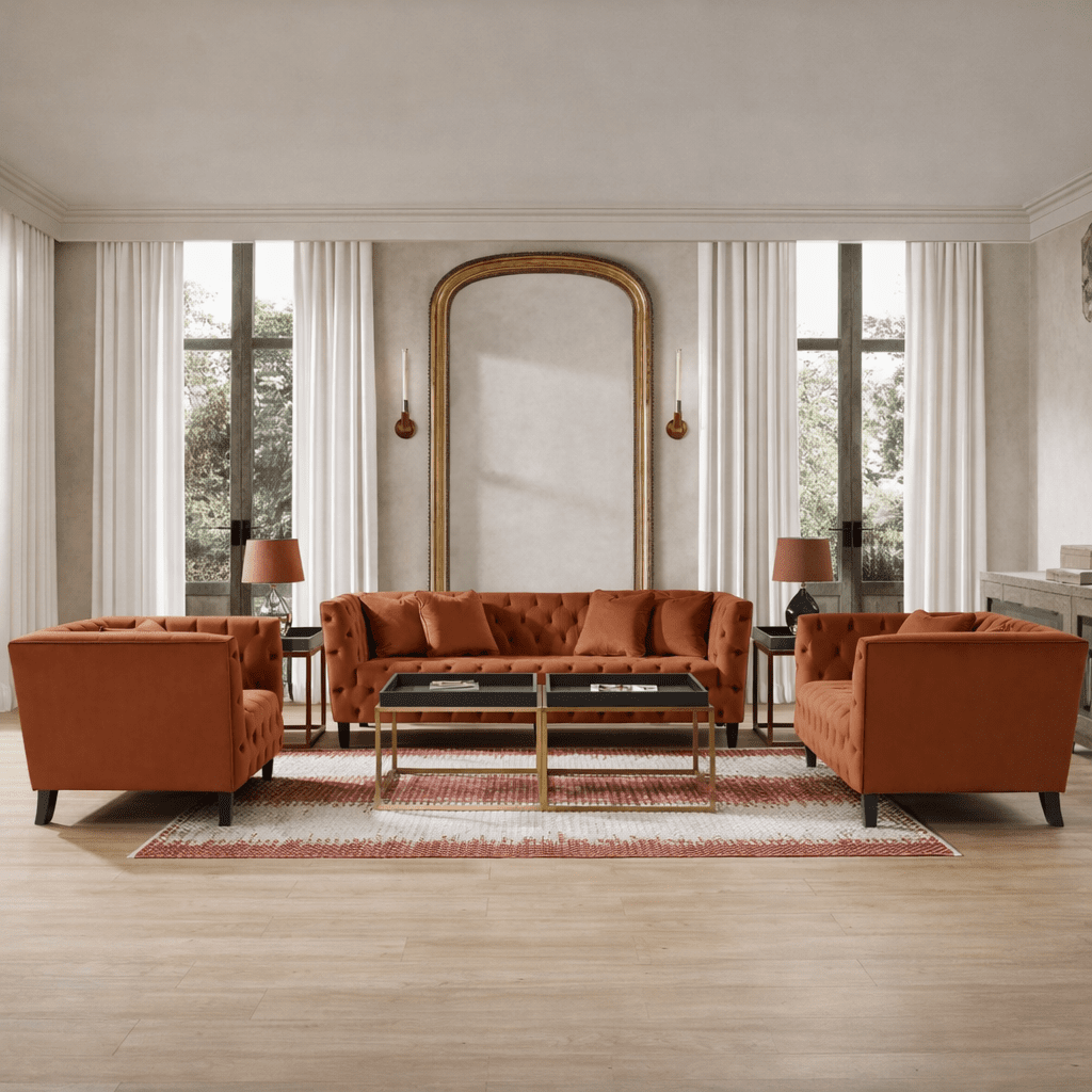 Redish Brownie Living Room Set