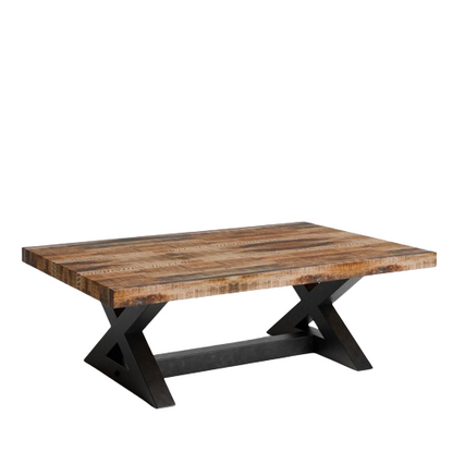 Mangoo wood top Coffee table