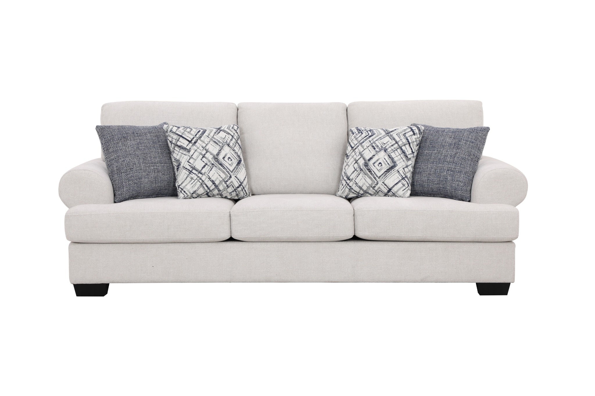 Elegant Off-White Sofa (236cm)