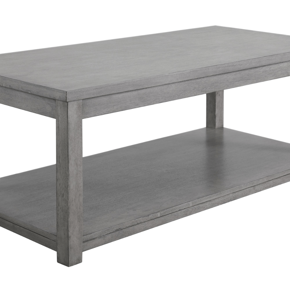 Rina Three Pack Occasional set; coffee W/ Casters in grey