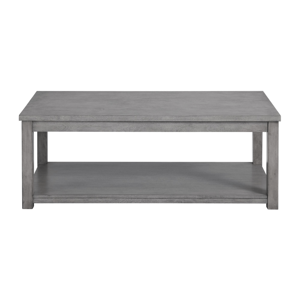 Rina Three Pack Occasional set; coffee W/ Casters in grey