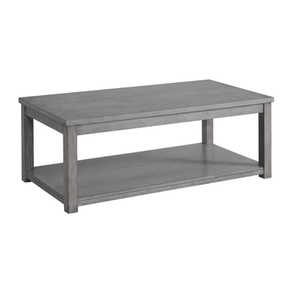 Rina Three Pack Occasional set; coffee W/ Casters in grey