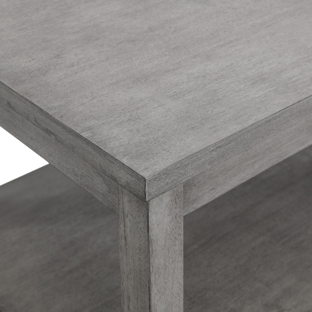 Rina Three Pack Occasional set; coffee W/ Casters in grey