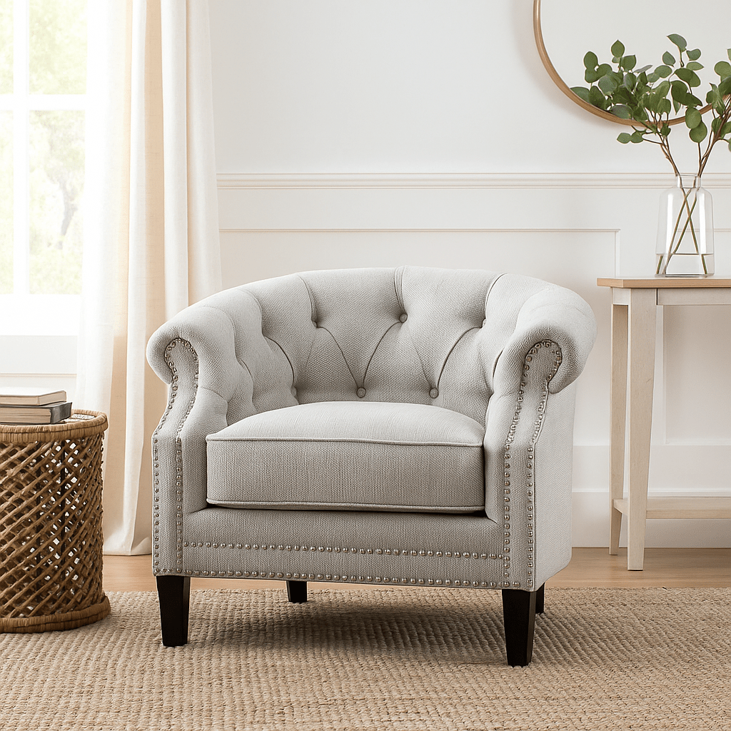 Romanian Charm Accent Chair