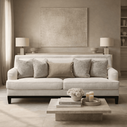 Romanian Key Beige Sofa