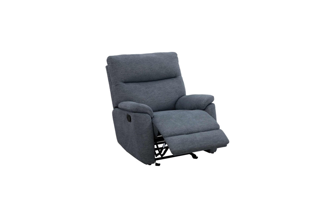 Roots Comfort Charcol Manual Recliner