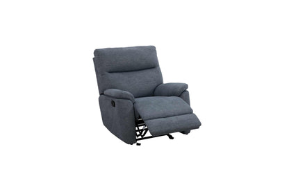 Roots Comfort Charcol Manual Recliner