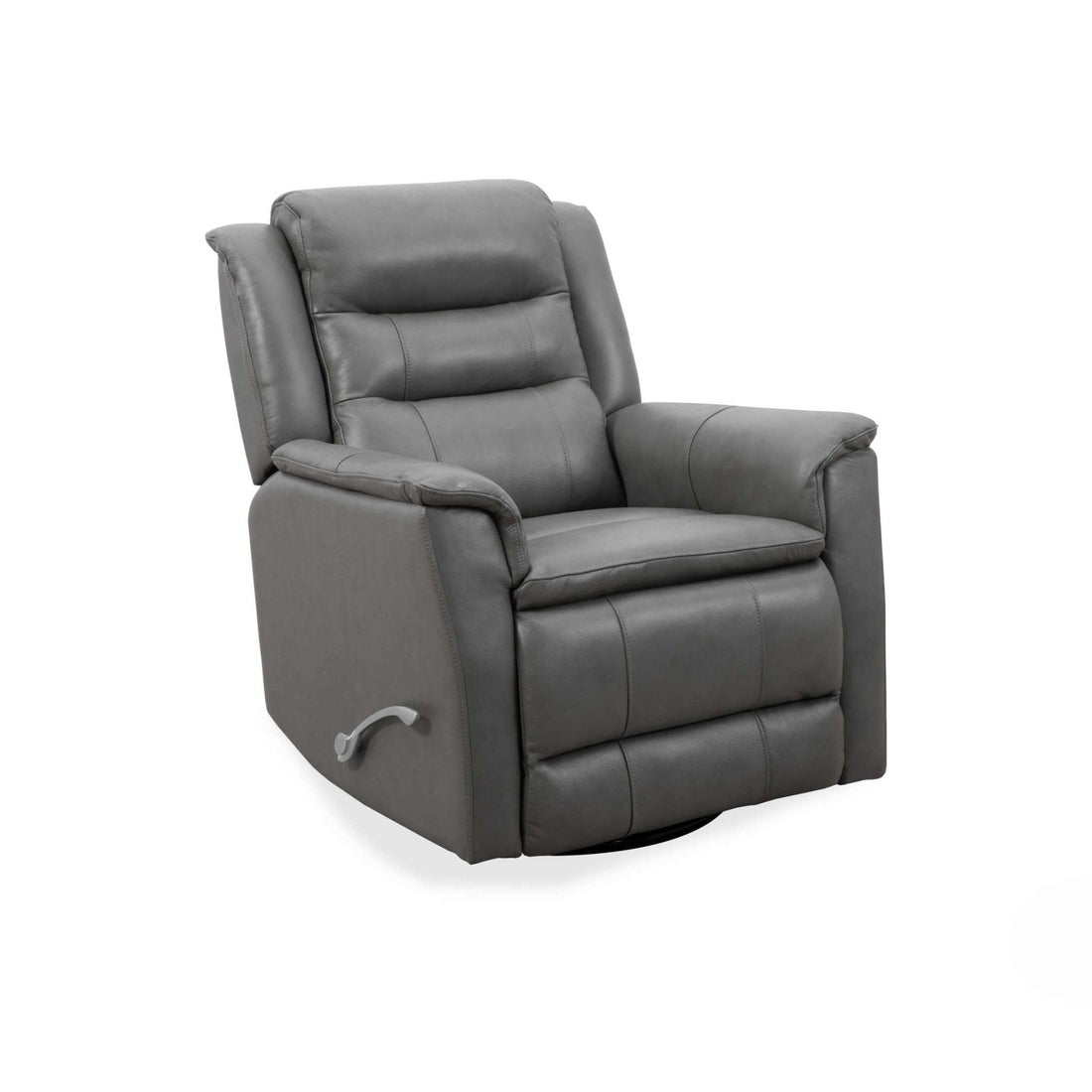 Roots Comfort Grey Manual Recliner Swivel