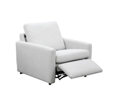 Roots Comfort Grey Power Recliner