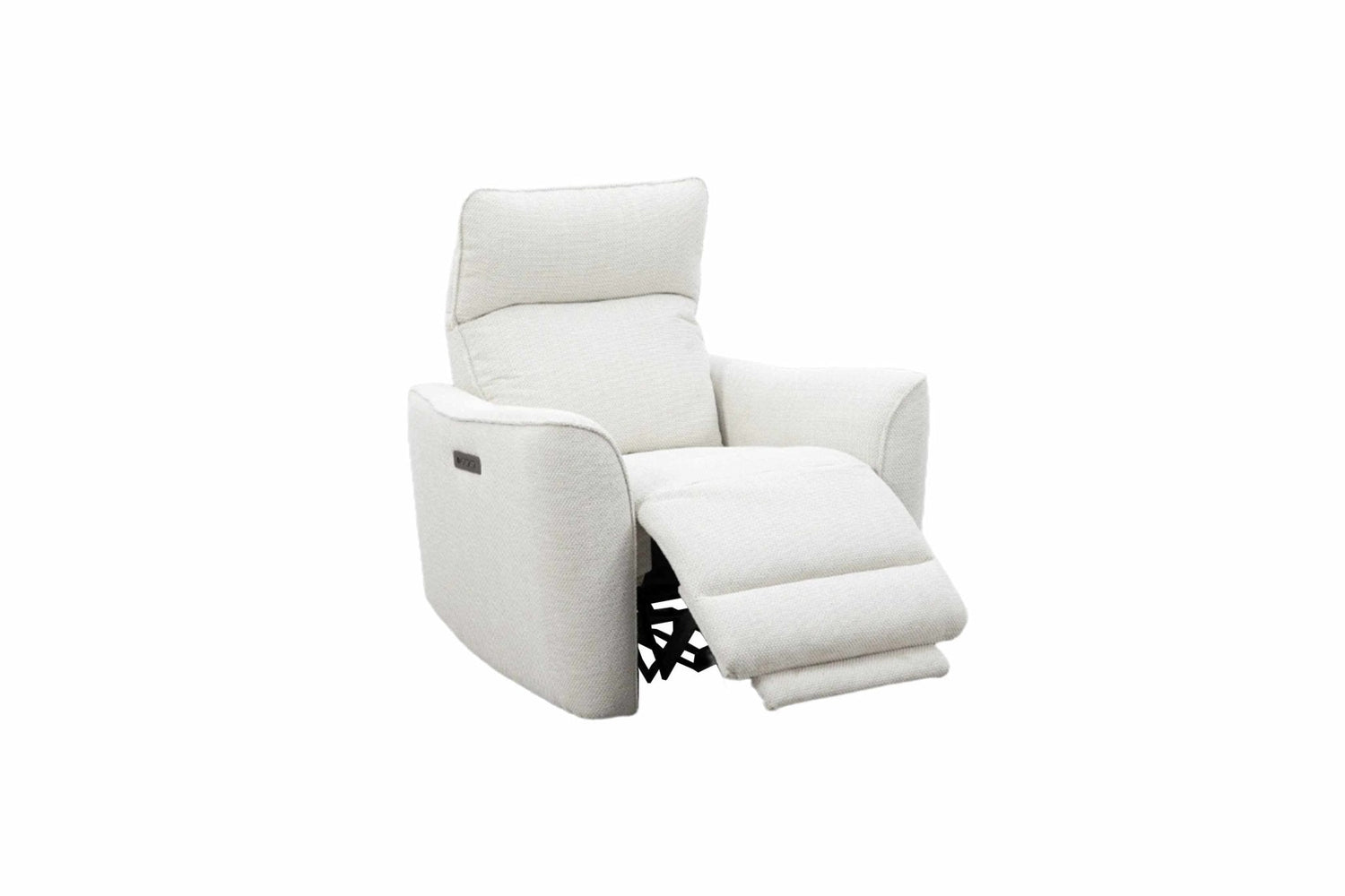 Roots Comfort White Power Recliner