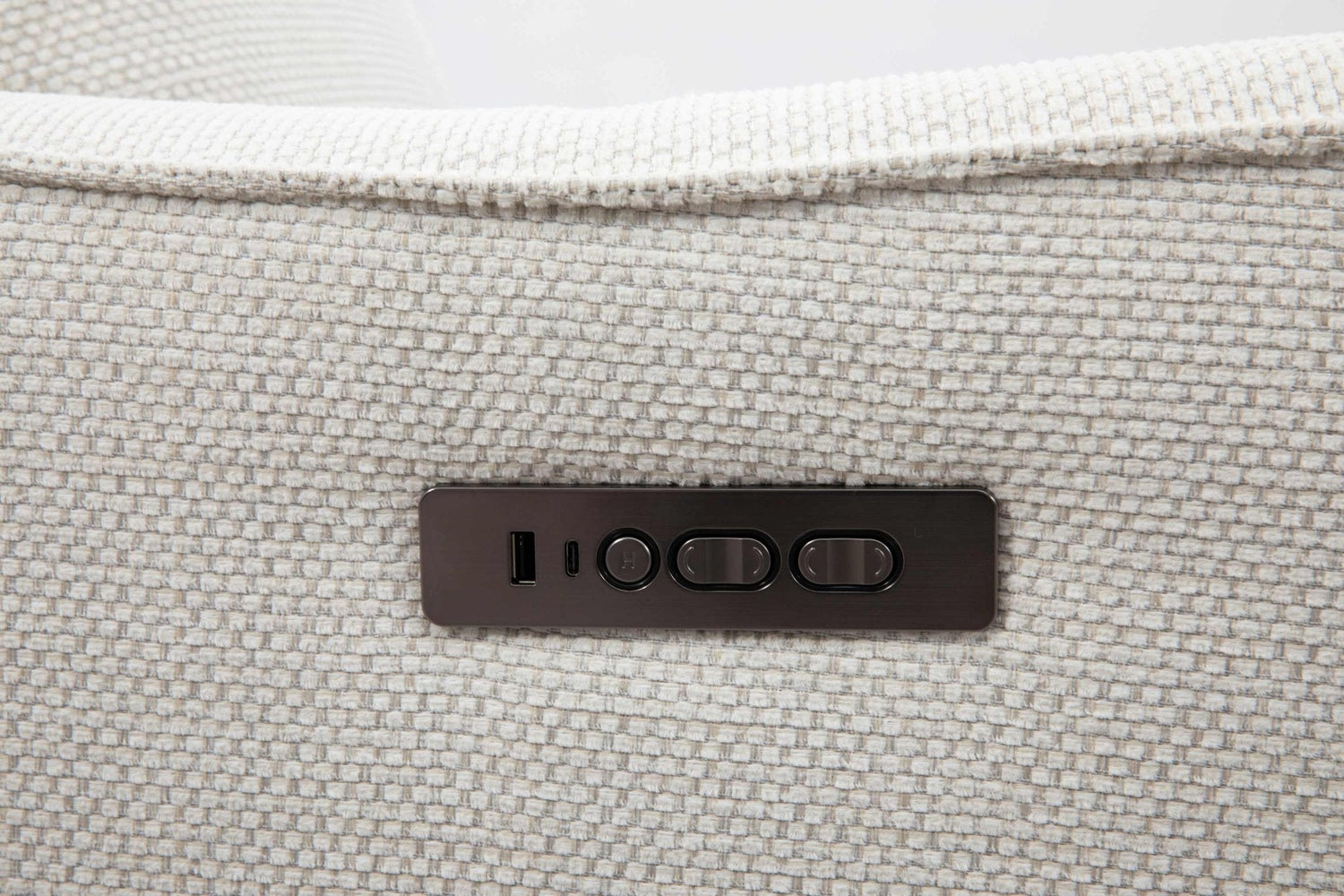 Roots Comfort White Power Recliner