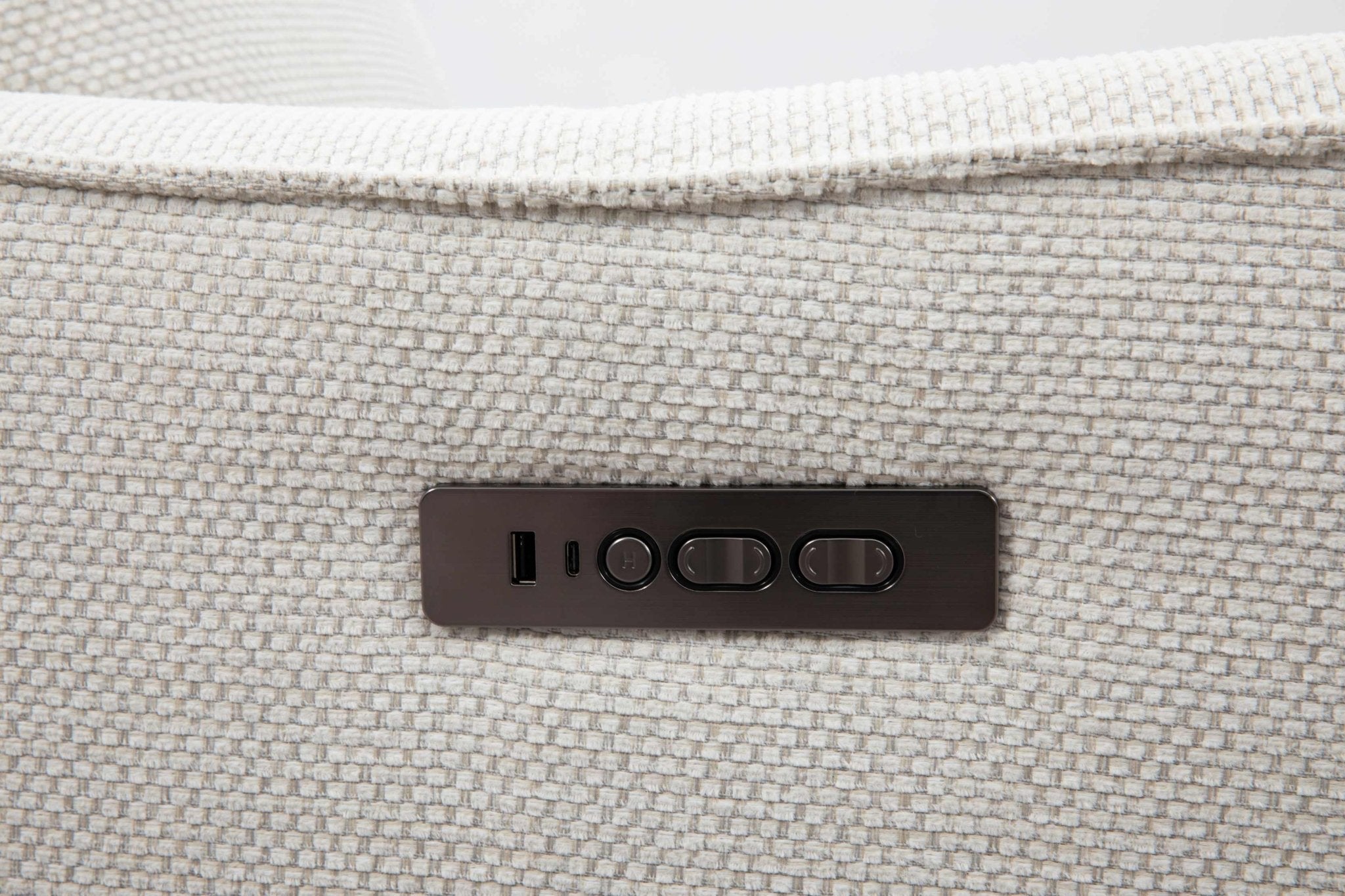 Roots Comfort White Power Recliner