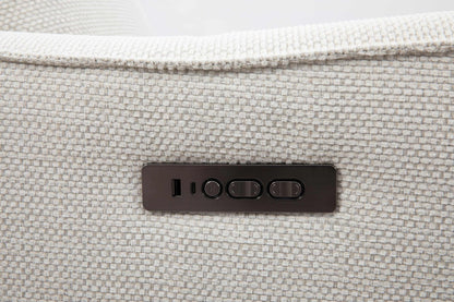 Roots Comfort White Power Recliner