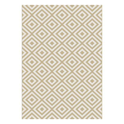 Roots Diamond Beige Rug