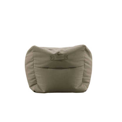 Roots For Fun Beige Bean Bag