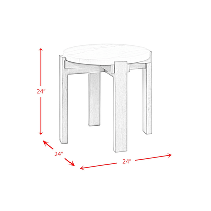 Rosamel Occasional End Table