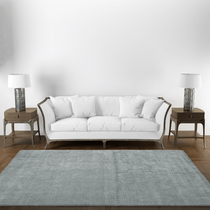 RUDA Dark gray green Rug