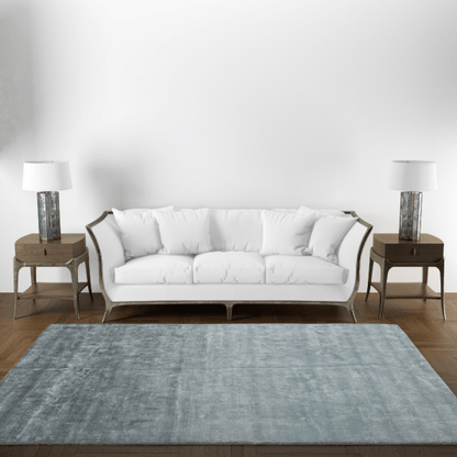 RUDA greenish blue Rug